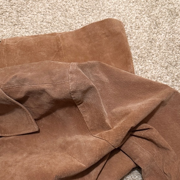 Free Country Women's Brown Leather Jacket - Picture 7 of 7